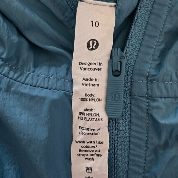 Lululemon Hood Lite Packable Jacket - 10 Crest - Picture 8 of 10